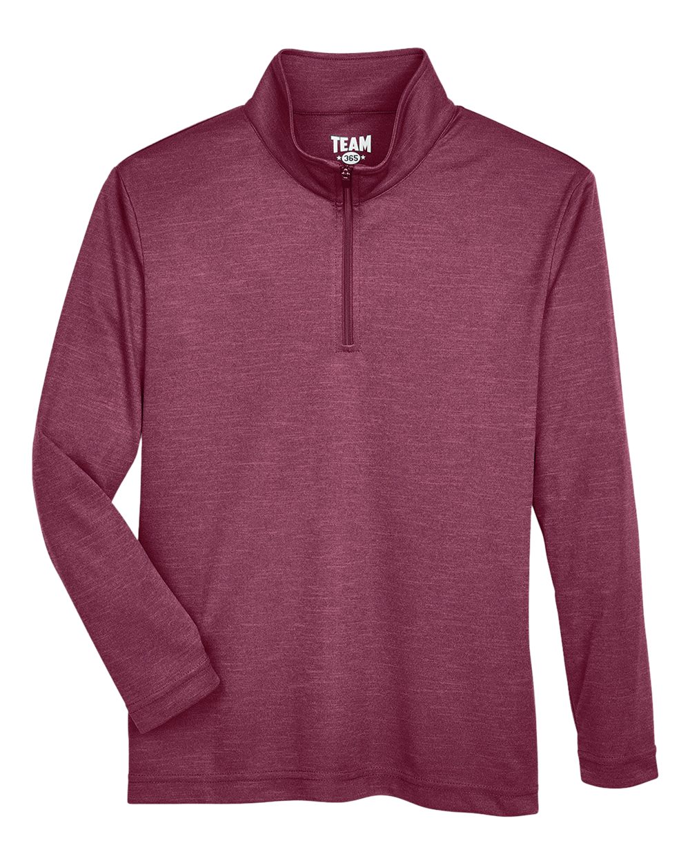 Team 365-TT31HY-Youth Zone Sonic Heather Performance Quarter-Zip Pullolver - Image 27
