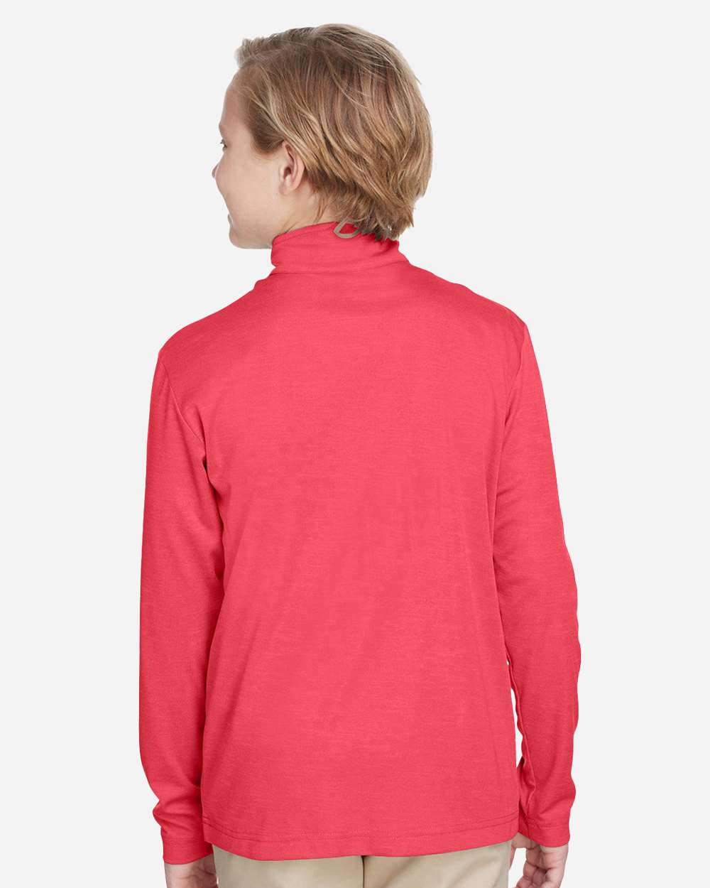 Team 365-TT31HY-Youth Zone Sonic Heather Performance Quarter-Zip Pullolver - Image 36