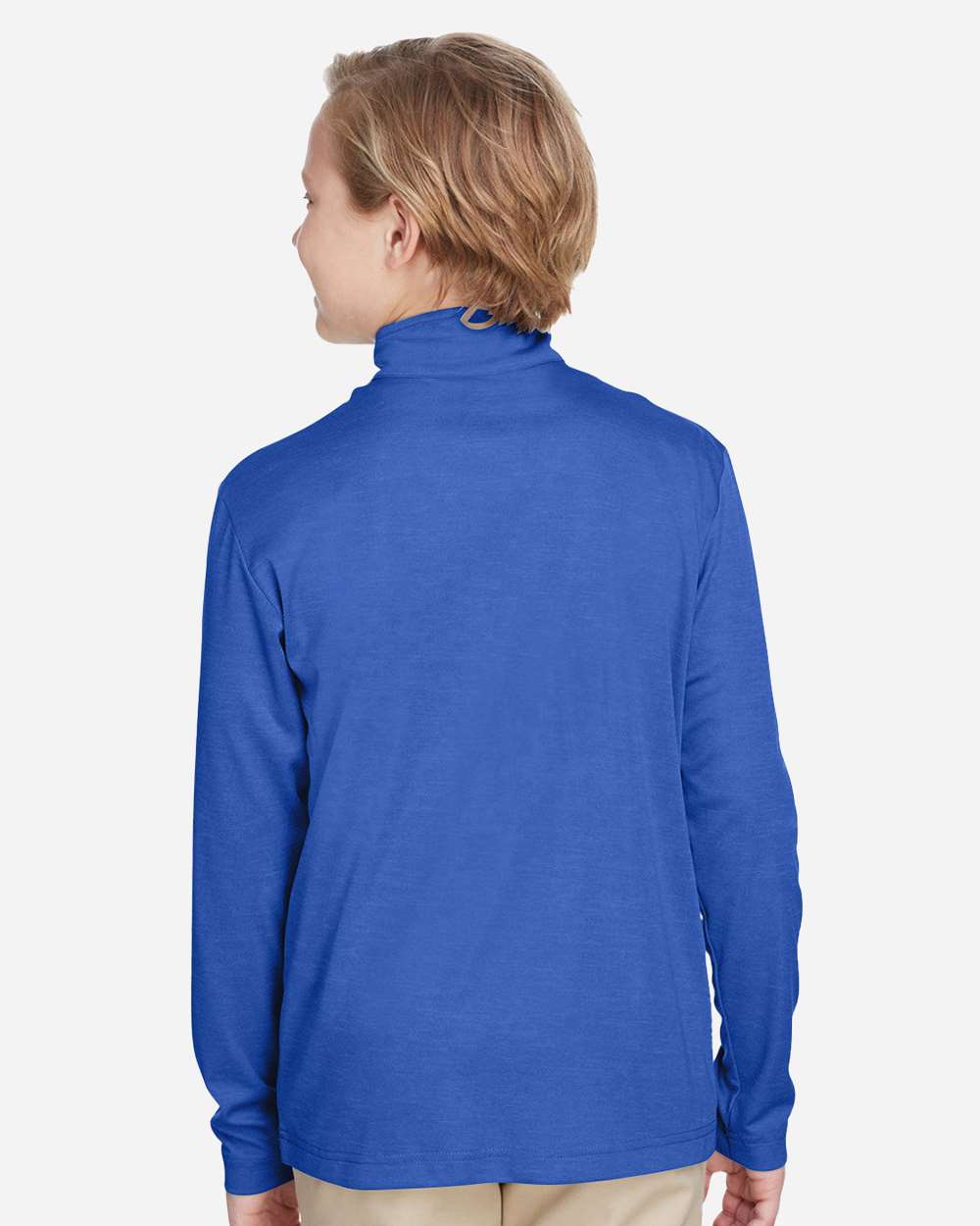 Team 365-TT31HY-Youth Zone Sonic Heather Performance Quarter-Zip Pullolver - Image 41