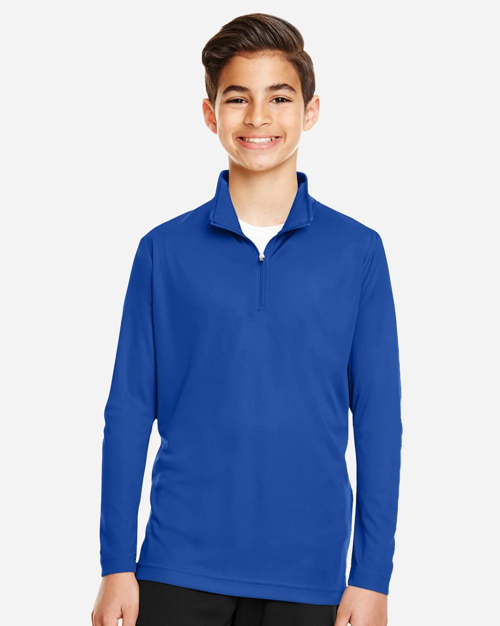 Team 365-TT31Y-Youth Zone Performance Quarter-Zip Pullover - Image 5