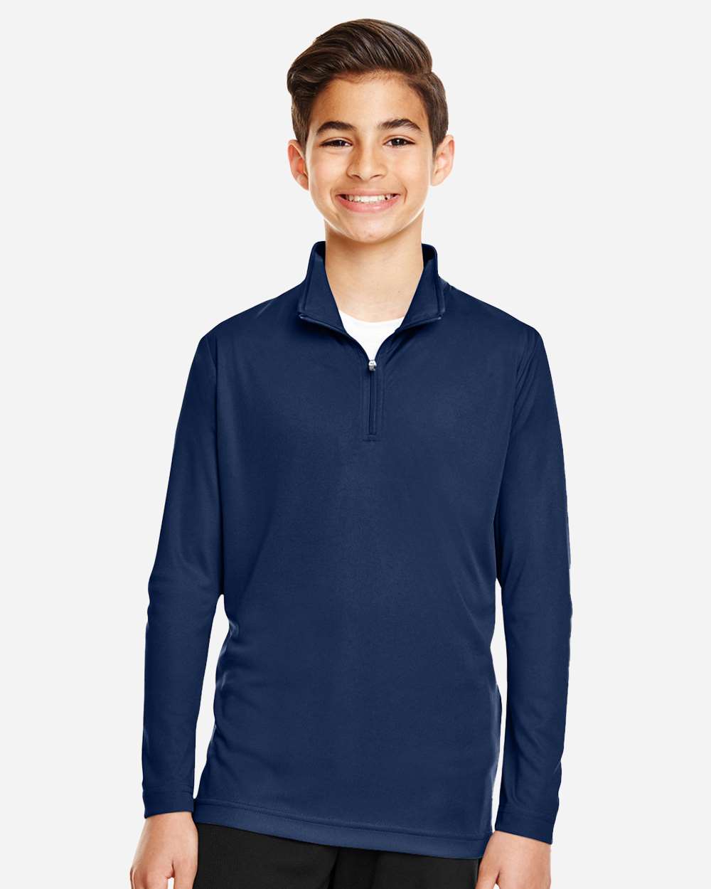 Team 365-TT31Y-Youth Zone Performance Quarter-Zip Pullover - Image 7