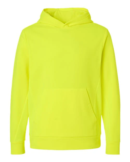 Team 365-TT400-Unisex Squad Hooded Tech Fleece Pullover - Image 3