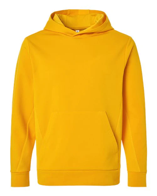 Team 365-TT400-Unisex Squad Hooded Tech Fleece Pullover - Image 4