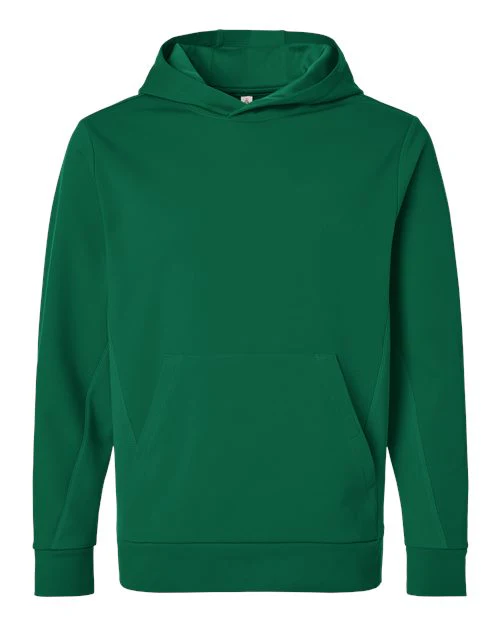 Team 365-TT400-Unisex Squad Hooded Tech Fleece Pullover - Image 6