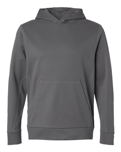 Team 365-TT400-Unisex Squad Hooded Tech Fleece Pullover - Image 7