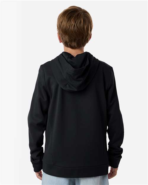 Team 365-TT400Y-Youth Squad Hooded Tech Fleece Pullover - Image 16