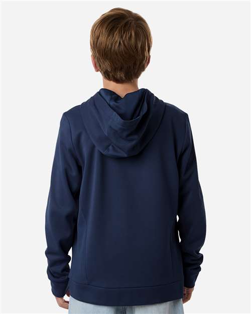 Team 365-TT400Y-Youth Squad Hooded Tech Fleece Pullover - Image 25