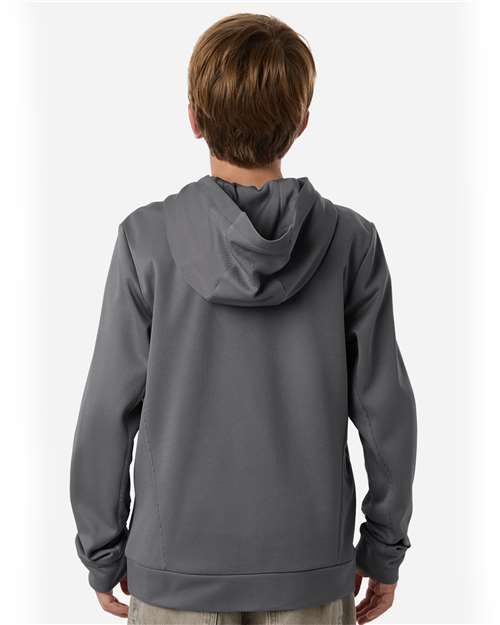 Team 365-TT400Y-Youth Squad Hooded Tech Fleece Pullover - Image 31