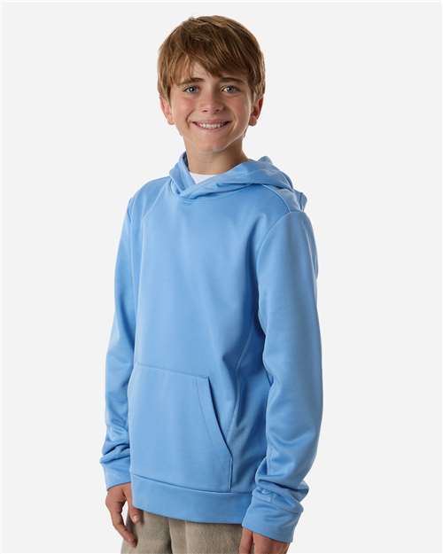 Team 365-TT400Y-Youth Squad Hooded Tech Fleece Pullover - Image 33