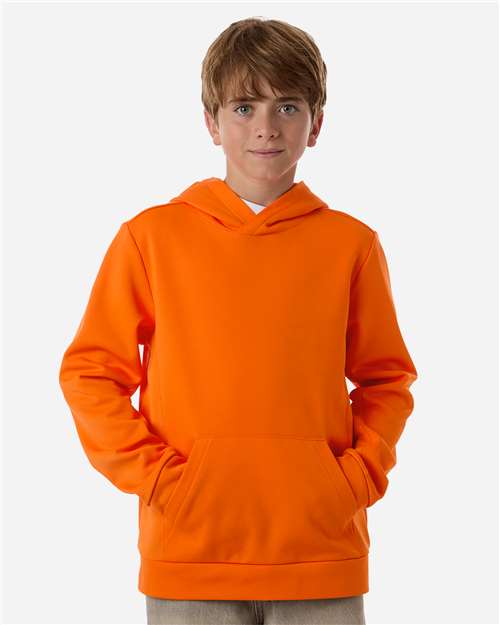 Team 365-TT400Y-Youth Squad Hooded Tech Fleece Pullover - Image 38