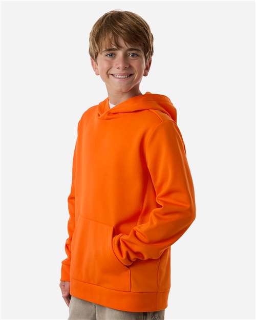 Team 365-TT400Y-Youth Squad Hooded Tech Fleece Pullover - Image 39