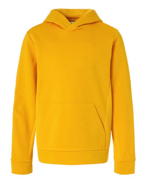 Team 365-TT400Y-Youth Squad Hooded Tech Fleece Pullover - Image 4
