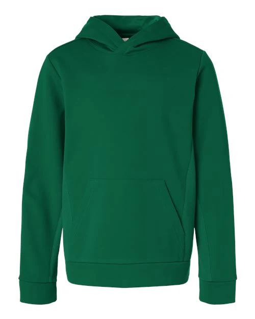 Team 365-TT400Y-Youth Squad Hooded Tech Fleece Pullover - Image 6
