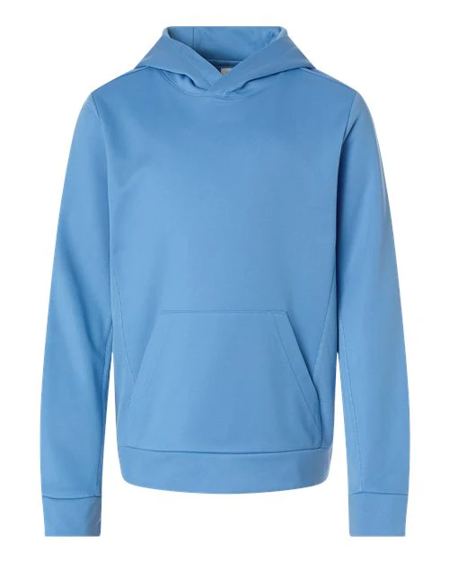 Team 365-TT400Y-Youth Squad Hooded Tech Fleece Pullover - Image 8