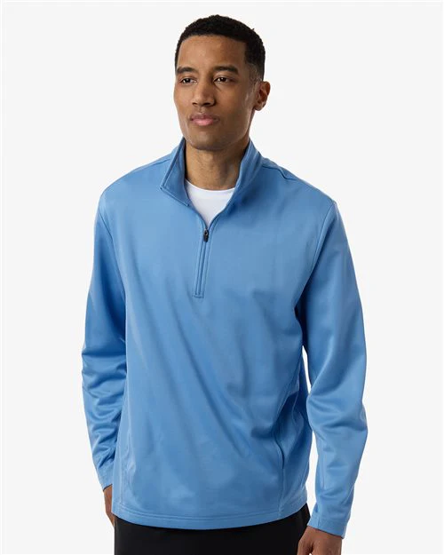 Team 365-TT401-Unisex Squad Cadet Quarter-Zip Tech Fleece Pullover - Image 2