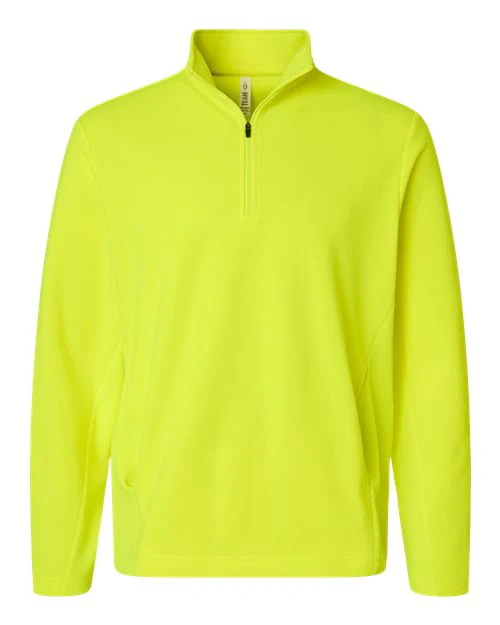 Team 365-TT401-Unisex Squad Cadet Quarter-Zip Tech Fleece Pullover - Image 3
