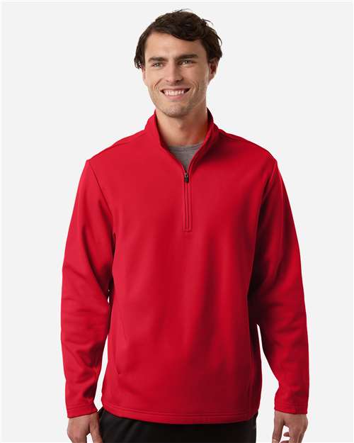 Team 365-TT401-Unisex Squad Cadet Quarter-Zip Tech Fleece Pullover - Image 44