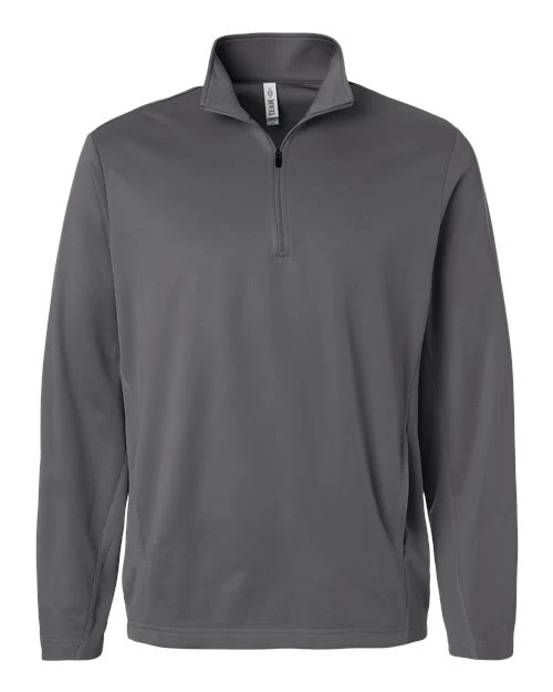 Team 365-TT401-Unisex Squad Cadet Quarter-Zip Tech Fleece Pullover - Image 7