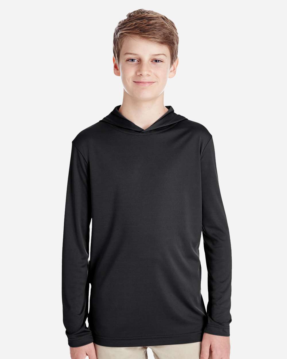 Team 365-TT41Y-Youth Zone Performance Hooded T-Shirt - Image 2