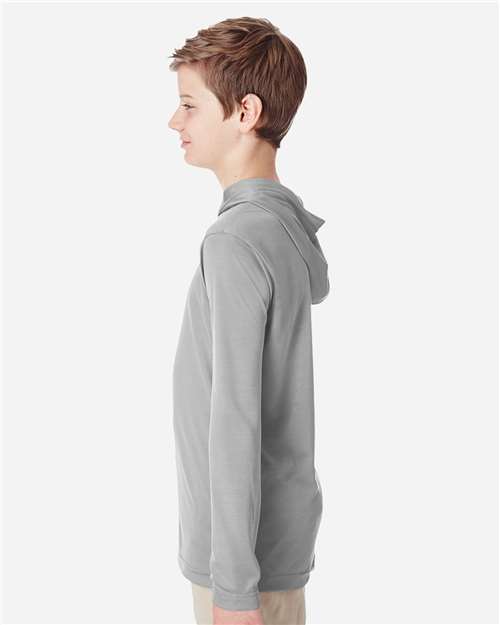 Team 365-TT41Y-Youth Zone Performance Hooded T-Shirt - Image 37
