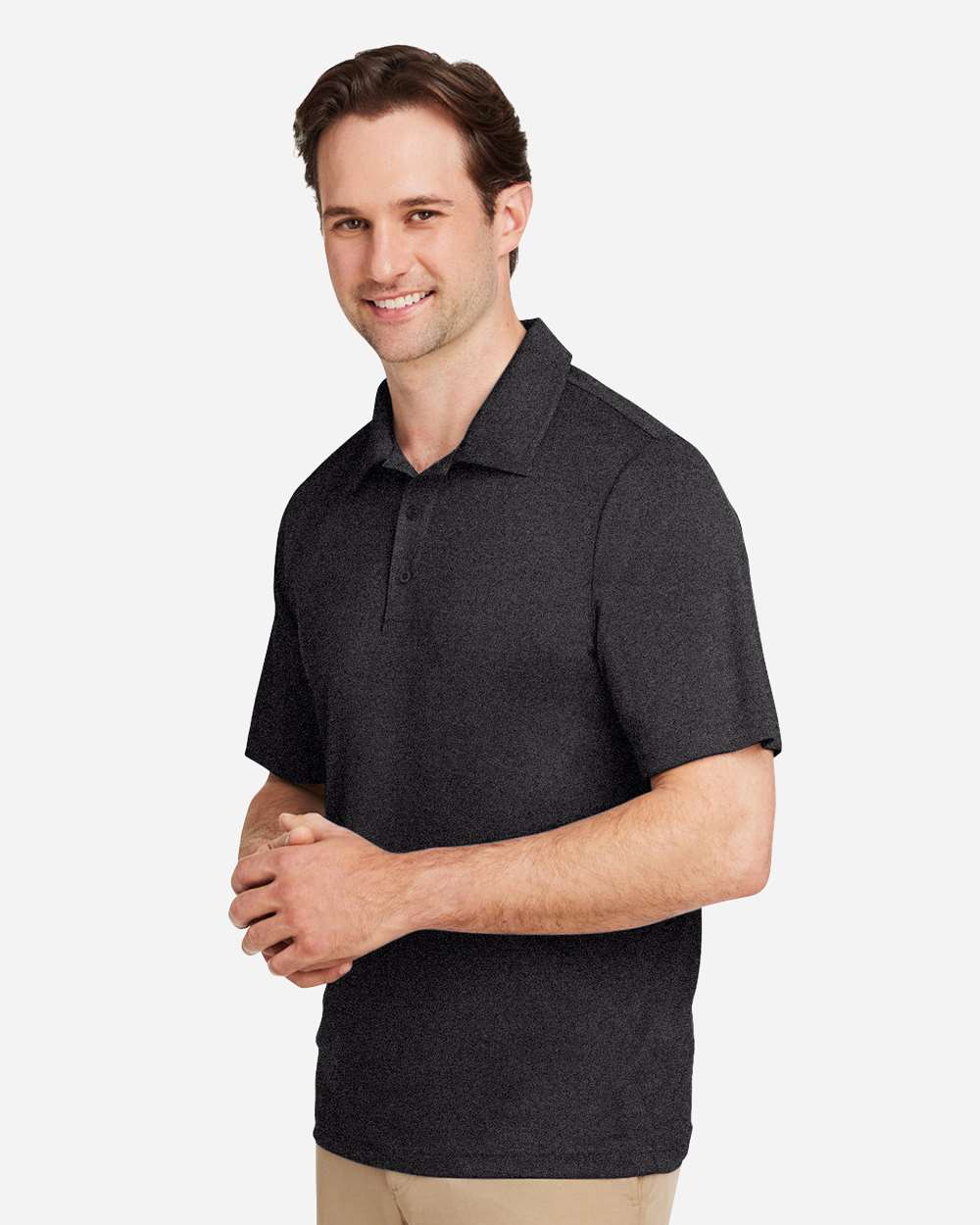 Team 365-TT51H-Men's Zone Sonic Heather Performance Polo - Image 12