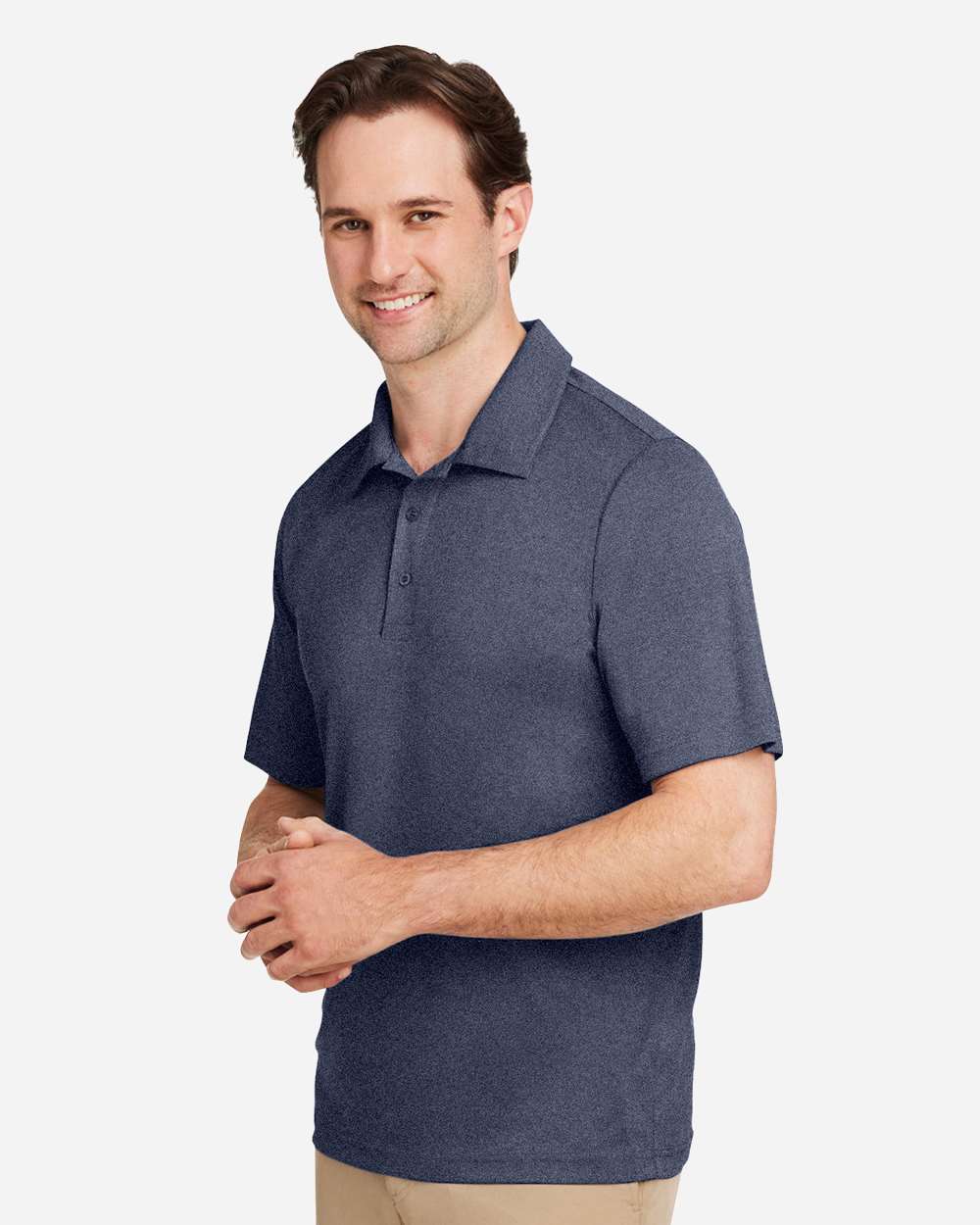Team 365-TT51H-Men's Zone Sonic Heather Performance Polo - Image 24