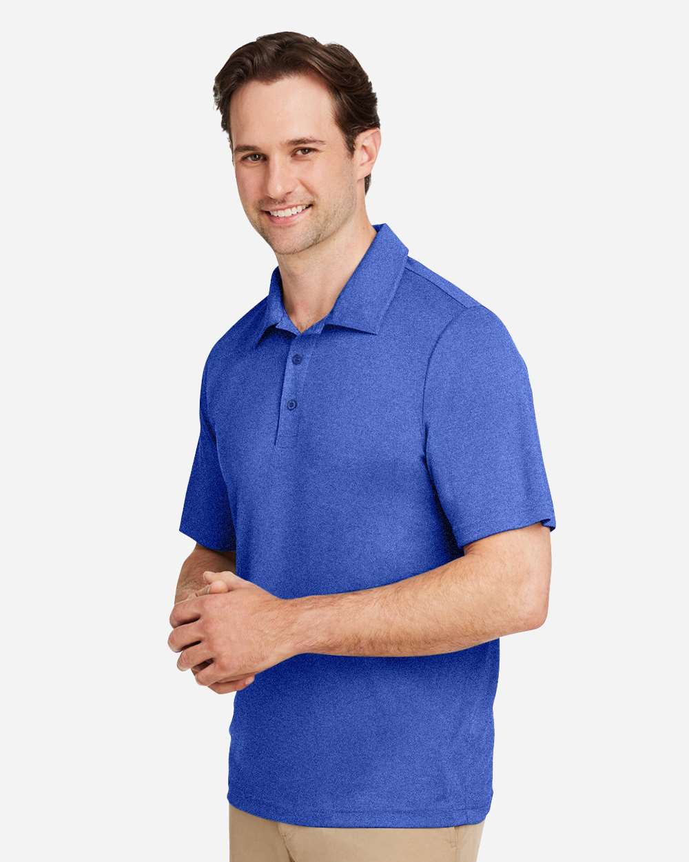 Team 365-TT51H-Men's Zone Sonic Heather Performance Polo - Image 30