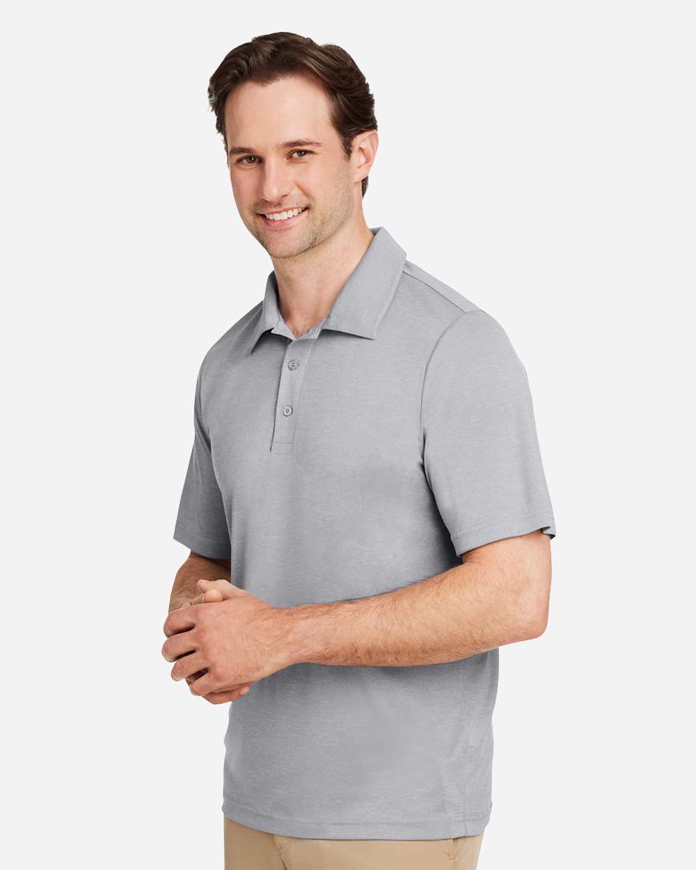 Team 365-TT51H-Men's Zone Sonic Heather Performance Polo - Image 5