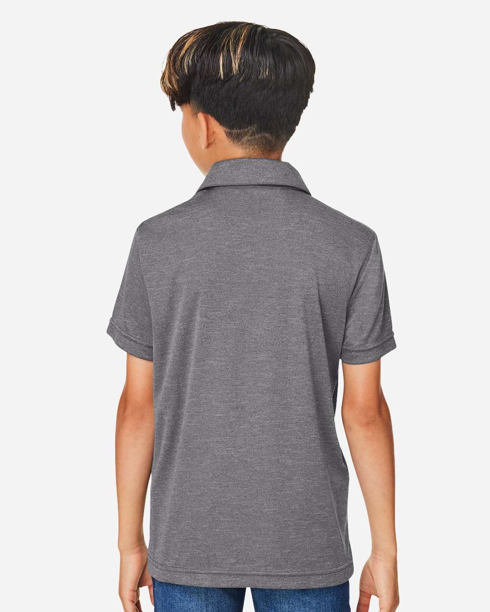 Team 365-TT51HY-Youth Zone Sonic Heather Performance Polo - Image 19
