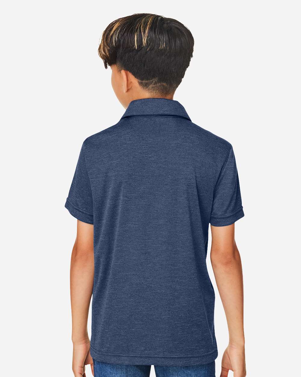Team 365-TT51HY-Youth Zone Sonic Heather Performance Polo - Image 25
