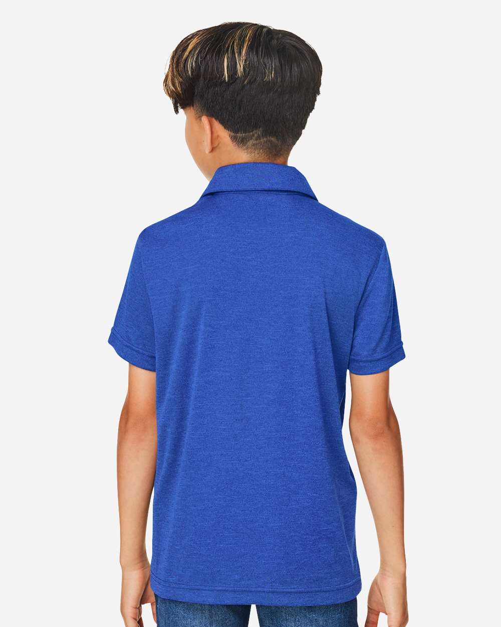 Team 365-TT51HY-Youth Zone Sonic Heather Performance Polo - Image 31