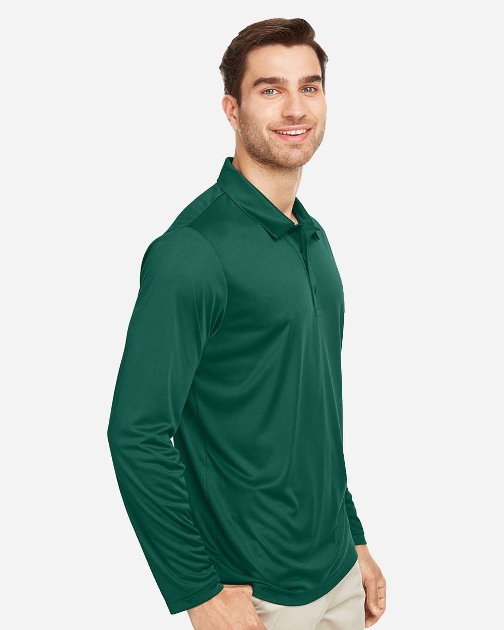 Team 365-TT51L-Men's Zone Performance Long Sleeve Polo - Image 18