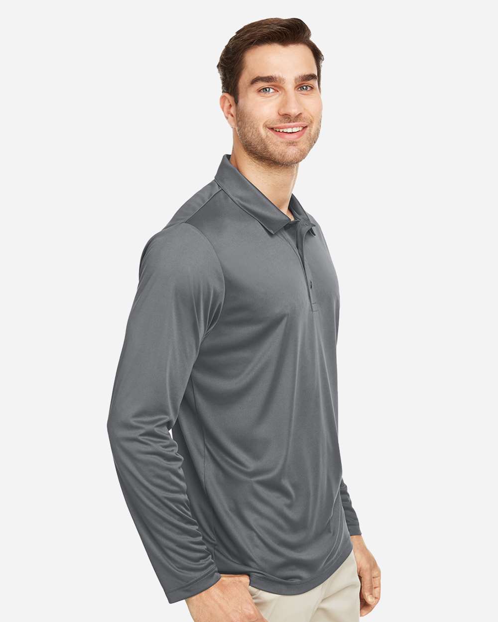 Team 365-TT51L-Men's Zone Performance Long Sleeve Polo - Image 24