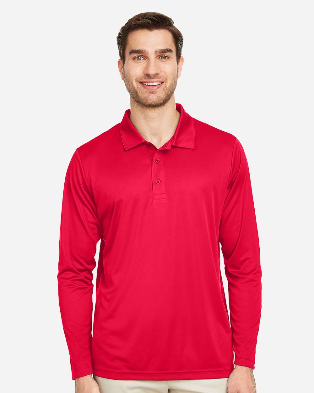 Team 365-TT51L-Men's Zone Performance Long Sleeve Polo - Image 29