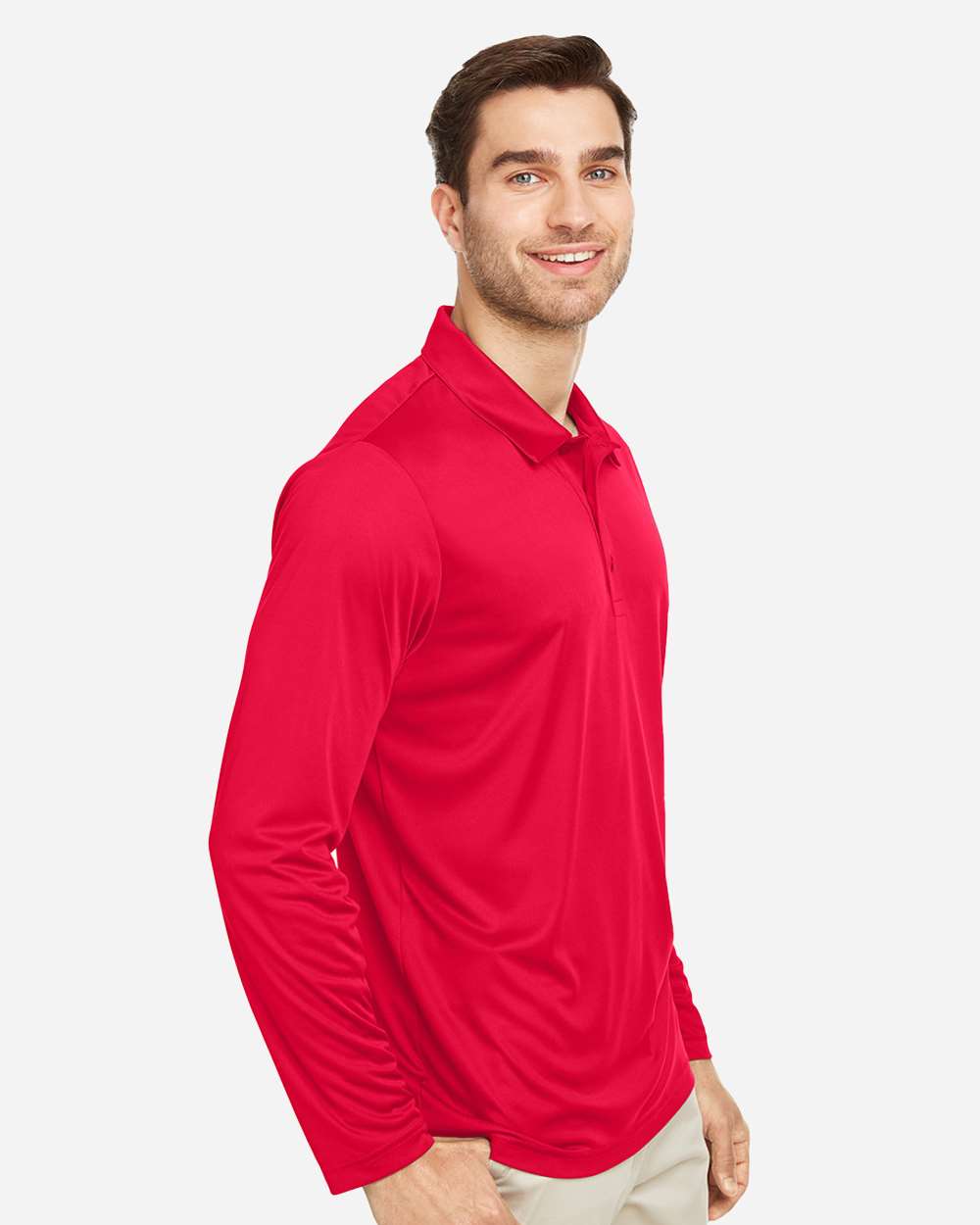 Team 365-TT51L-Men's Zone Performance Long Sleeve Polo - Image 30