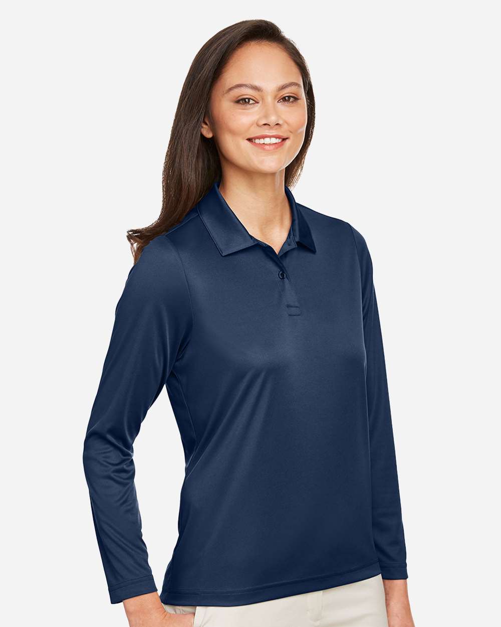 Team 365-TT51LW-Women's Zone Performance Long Sleeve Polo - Image 12