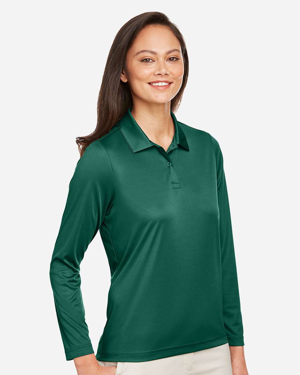 Team 365-TT51LW-Women's Zone Performance Long Sleeve Polo - Image 18