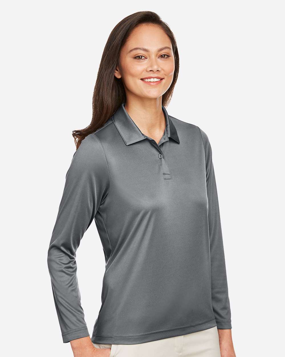 Team 365-TT51LW-Women's Zone Performance Long Sleeve Polo - Image 24