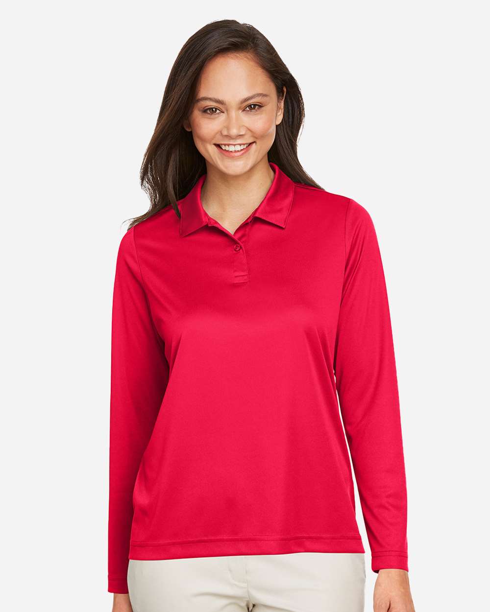 Team 365-TT51LW-Women's Zone Performance Long Sleeve Polo - Image 29