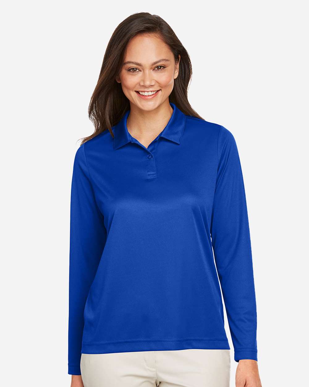 Team 365-TT51LW-Women's Zone Performance Long Sleeve Polo - Image 35