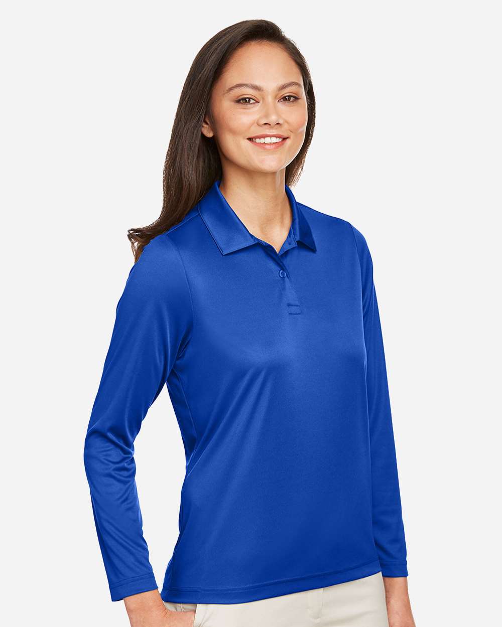 Team 365-TT51LW-Women's Zone Performance Long Sleeve Polo - Image 36