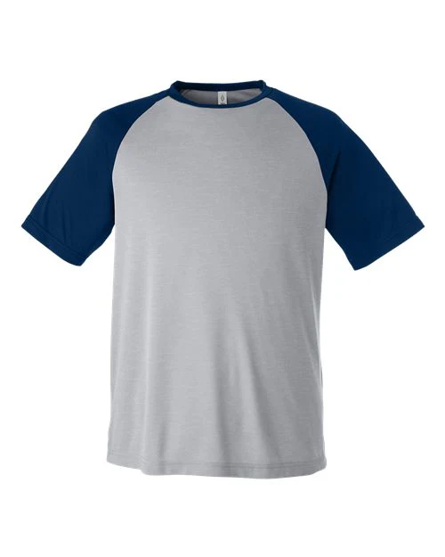 Team 365-TT62-Unisex Zone Colorblock Raglan T-Shirt - Image 38
