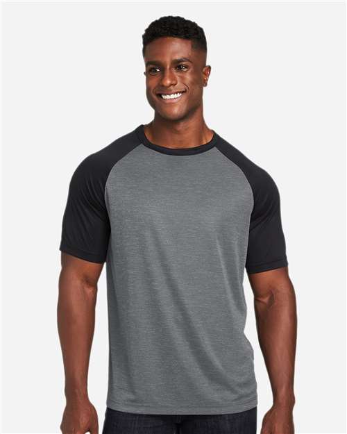 Team 365-TT62-Unisex Zone Colorblock Raglan T-Shirt - Image 49