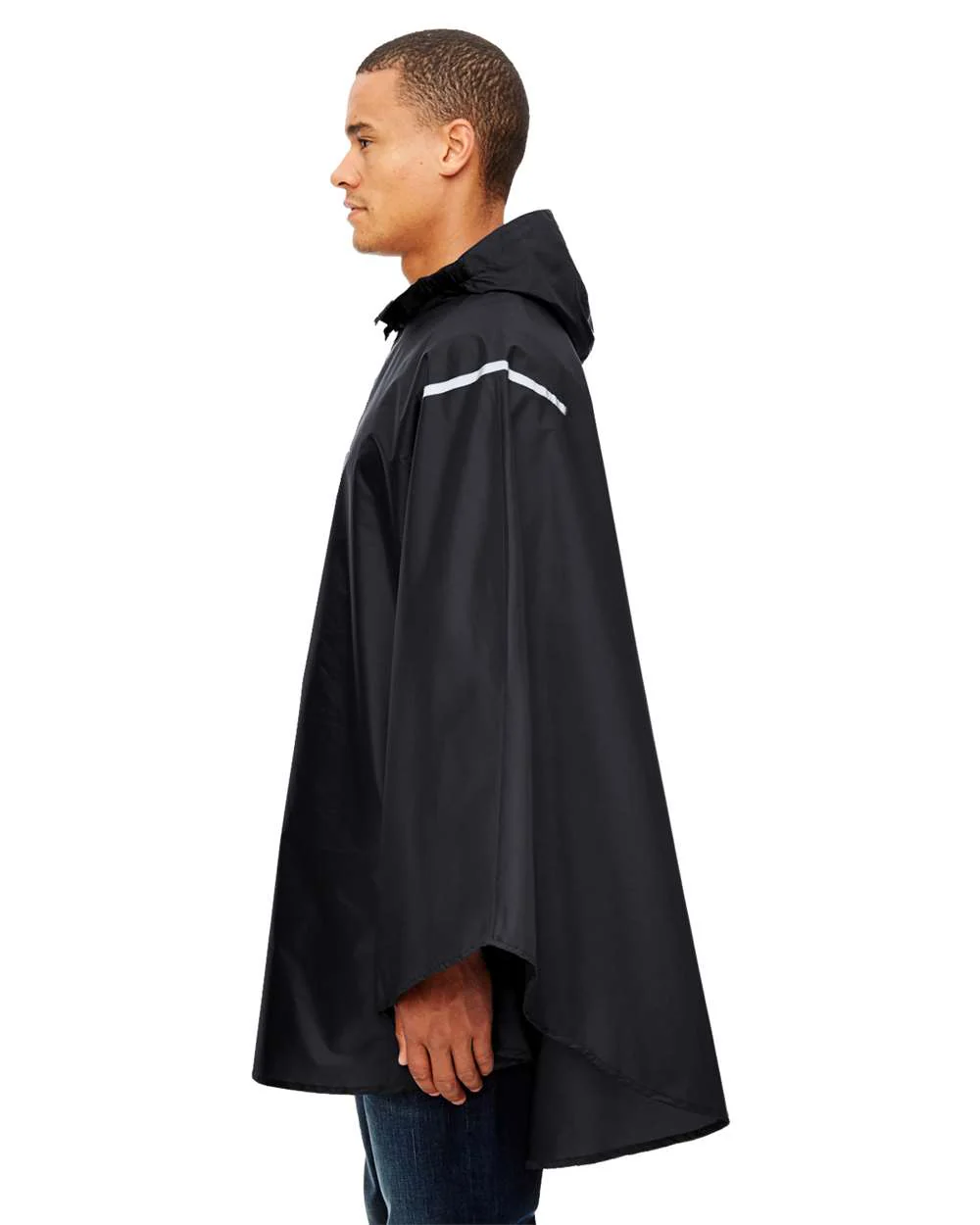 Team 365-TT71-Unisex Zone Protect Packable Poncho - Image 3