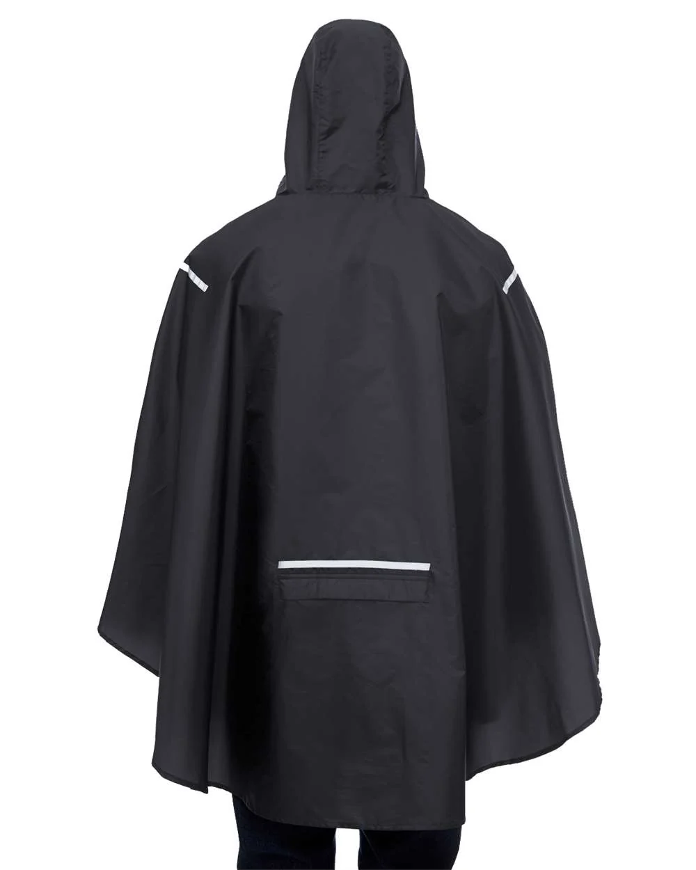 Team 365-TT71-Unisex Zone Protect Packable Poncho - Image 4