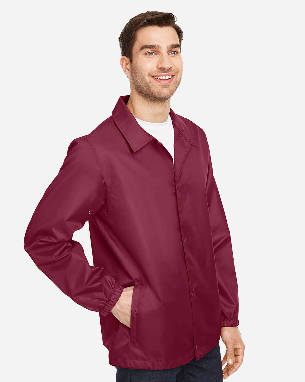 Team 365-TT75-Unisex Zone Protect Coaches Jacket - Image 18