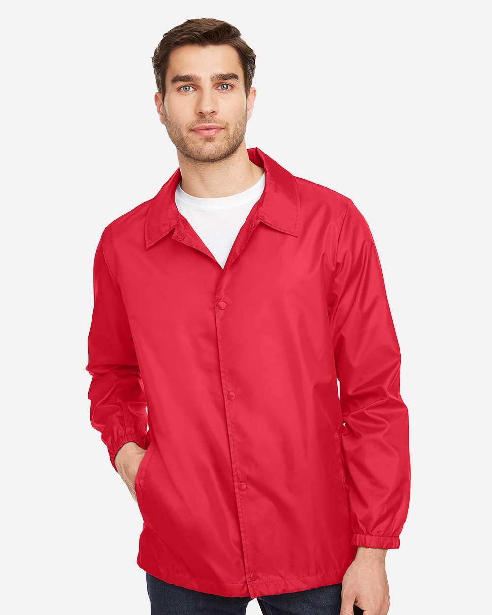 Team 365-TT75-Unisex Zone Protect Coaches Jacket - Image 23