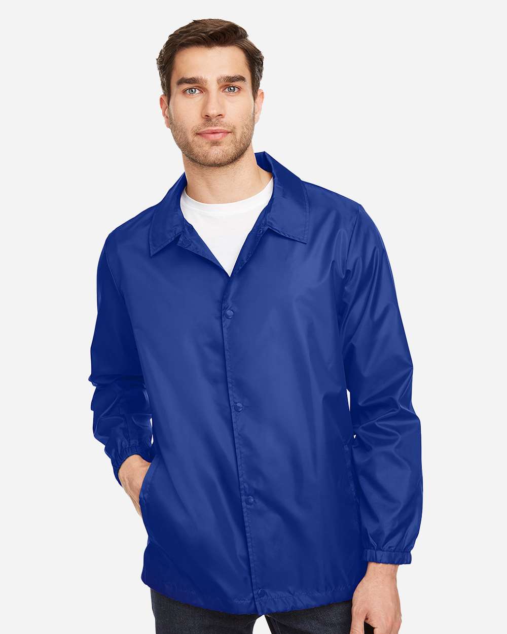 Team 365-TT75-Unisex Zone Protect Coaches Jacket - Image 29