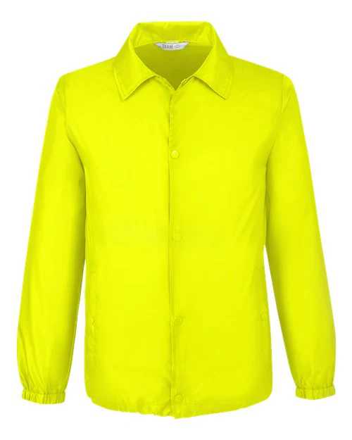 Team 365-TT75-Unisex Zone Protect Coaches Jacket - Image 34