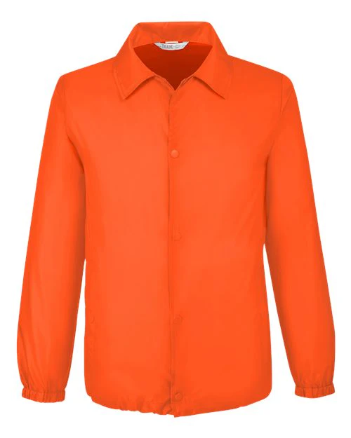 Team 365-TT75-Unisex Zone Protect Coaches Jacket - Image 39